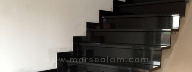 Desain Tangga Granit Golden Galaxy