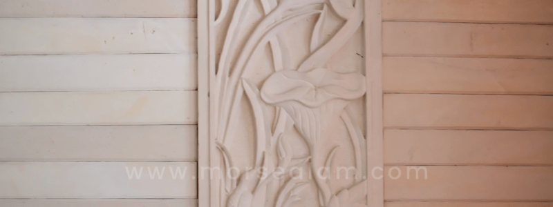 Custom Relief Motif Flora