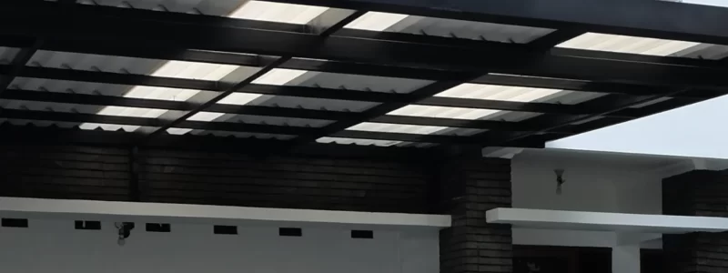 Carport andesit standar