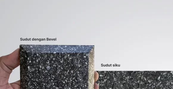 Carport Titanium Black Bevel