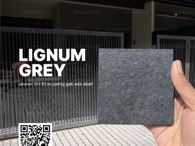 Lignum Grey Lantai Carport